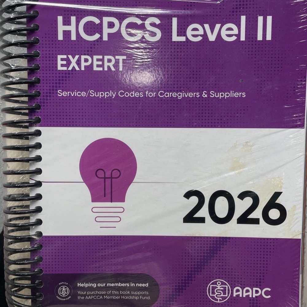 HCPCS Level II Expert 2026 Book
